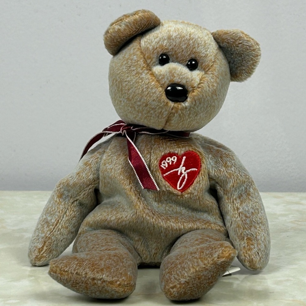 TY Beanie Baby 1999 Signature Bear No Tag